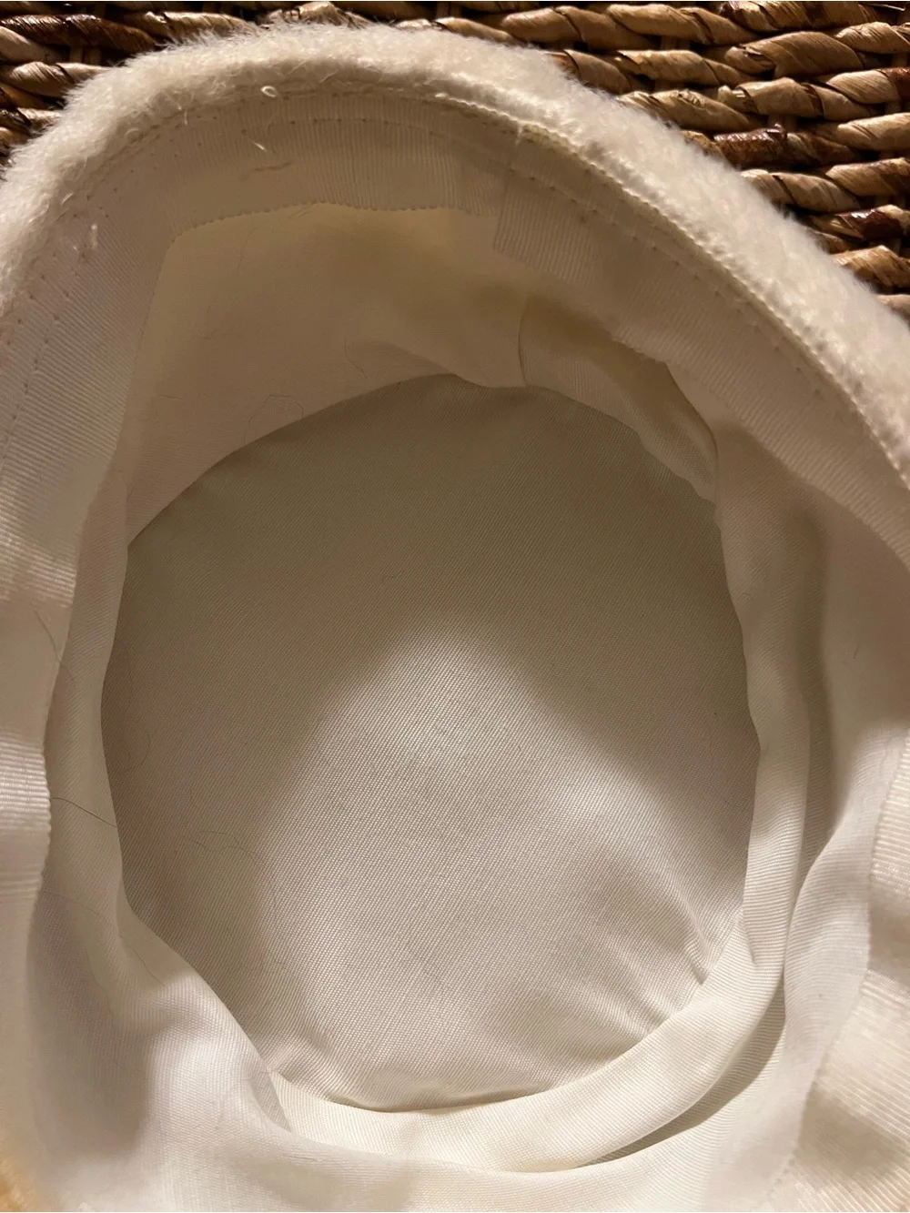 UNBRANDED Boutique Ivory Faux Fur Musketeer Hat